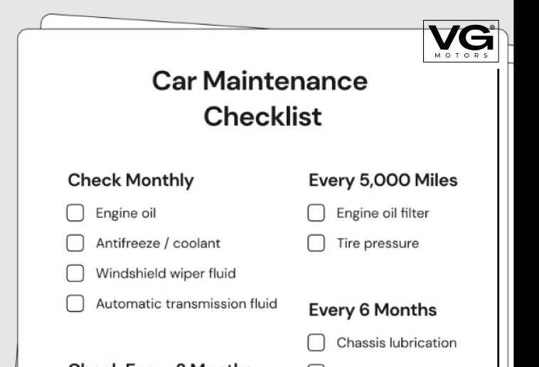 How to Build a Smart Car Maintenance Checklist