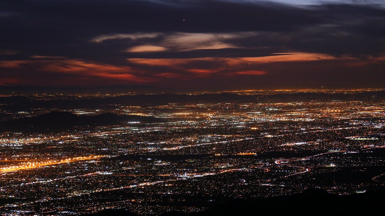 inland empire valley, sunset, san bernardino mountains-2142729.jpg