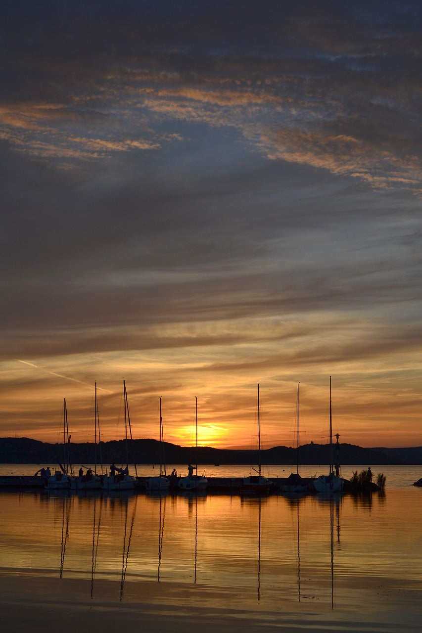 lake balaton, sunset, port-3808946.jpg