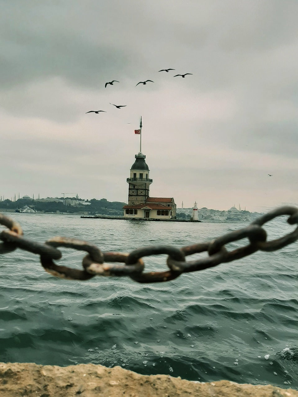 maiden's tower, kiz kulesi, sea-6473840.jpg