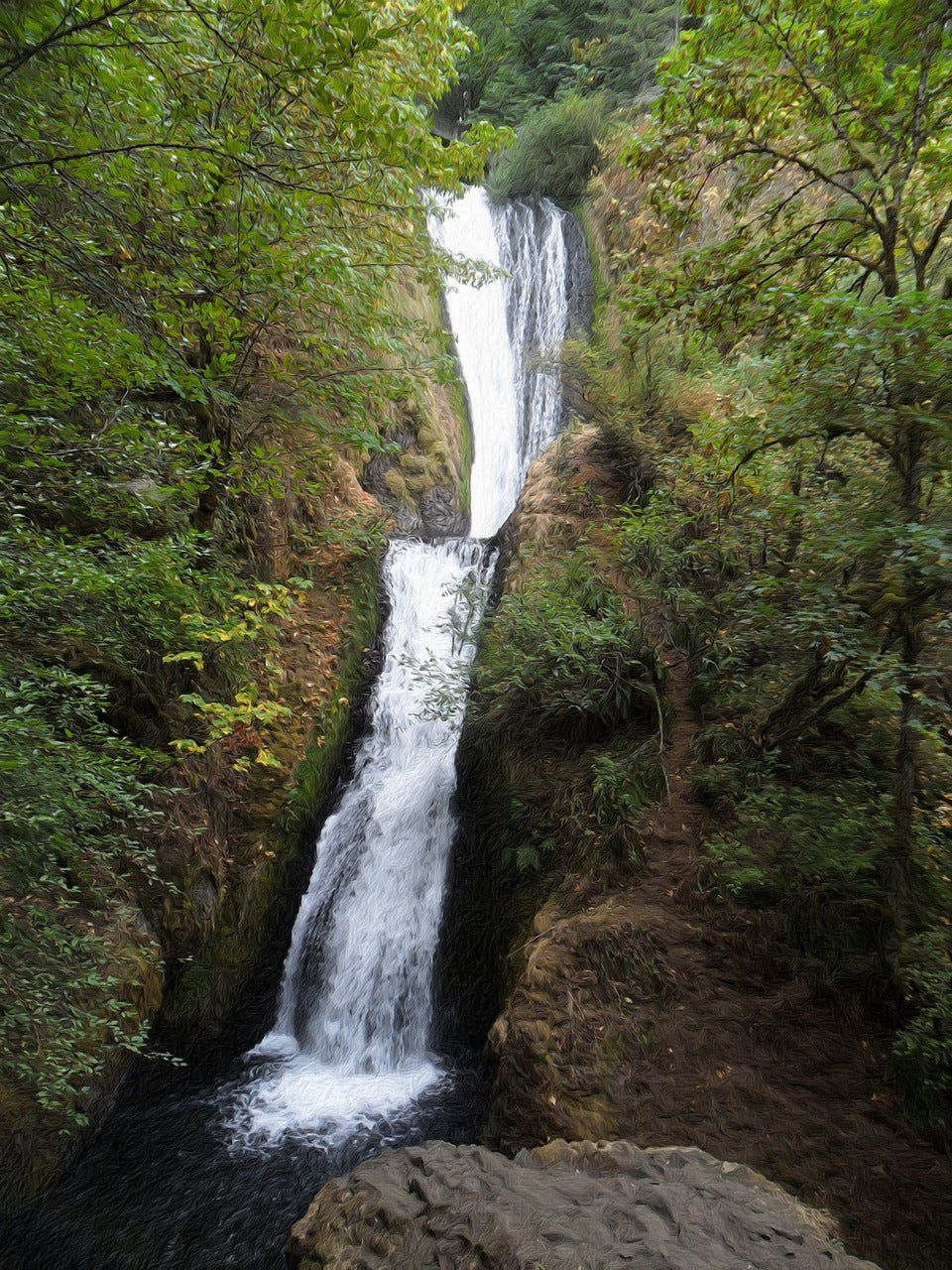 waterfall, iphone wallpaper, trees-7201413.jpg