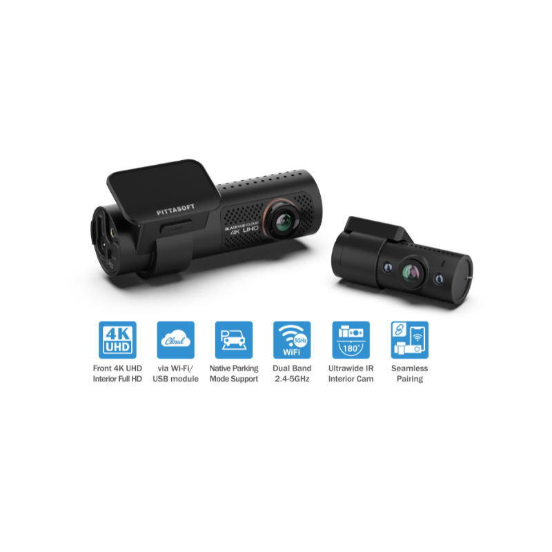 4K Premium Dashcam Front and Rear Camera - Blackvue DR970X-2CH Plus II