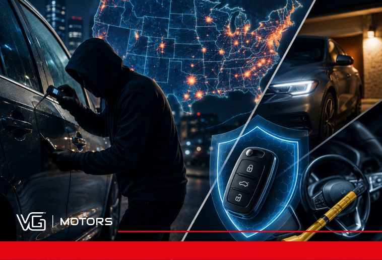 Car Theft in the U.S. (2026): How Modern Vehicle Theft Happens, and What Actually Helps Prevent It