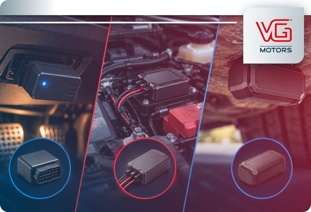 OBD vs Hardwired vs Battery-Powered GPS Trackers: What’s the Difference?
