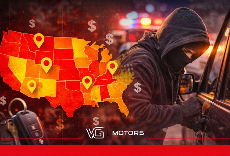 The States With the Highest Car Theft Rates in the U.S.