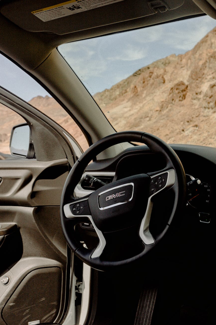 gmc vehicle steering wheel