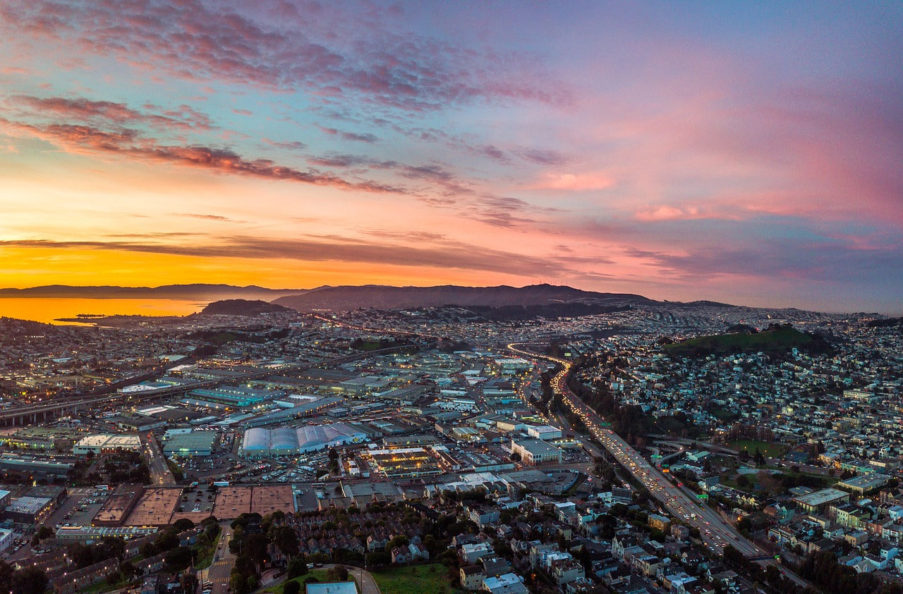 sunrise, city, water-3495775.jpg
